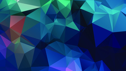 Abstract Color Polygon Background Design, Abstract Geometric Origami Style With Gradient