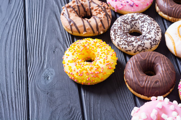 Beauty assorted donuts