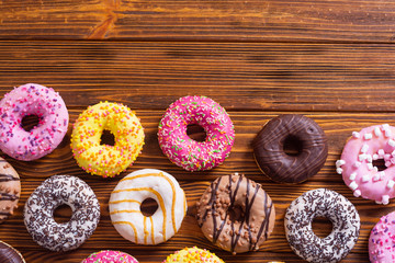 Beauty assorted donuts