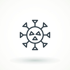 Corona Virus. Coronavirus. virus of illness in Humans, from the common cold to SARS. 2019-nCoV common human virus or bacteria microbe, bacterium