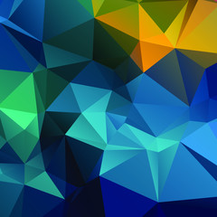 Obraz premium Abstract Color Polygon Background Design, Abstract Geometric Origami Style With Gradient