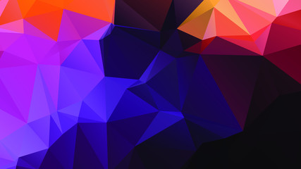 Obraz premium Abstract Color Polygon Background Design, Abstract Geometric Origami Style With Gradient