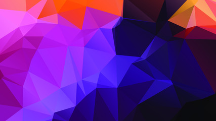 Abstract Color Polygon Background Design, Abstract Geometric Origami Style With Gradient