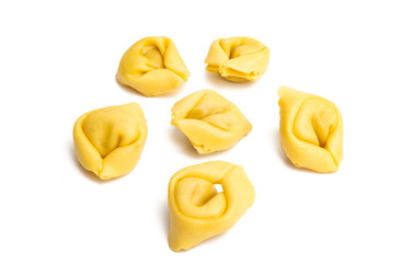 italian ravioli isolated