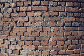 old brick wall background / abstract vintage background, vintage stones, bricks texture