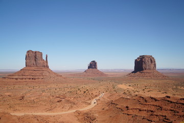 Fototapeta na wymiar monument valley USA