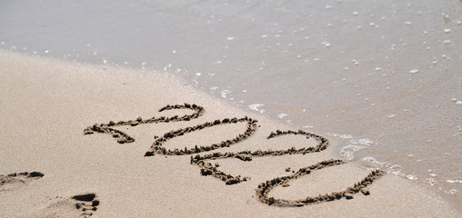 2020 drawwn on sand.