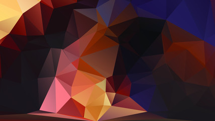Abstract Color Polygon Background Design, Abstract Geometric Origami Style With Gradient
