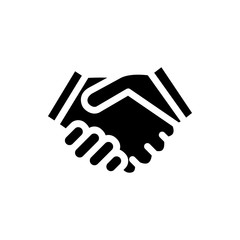 Partnership Vector Icon Glyph Illustration