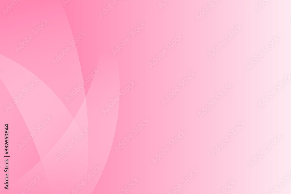 Poster abstract soft pink wave background design template vector