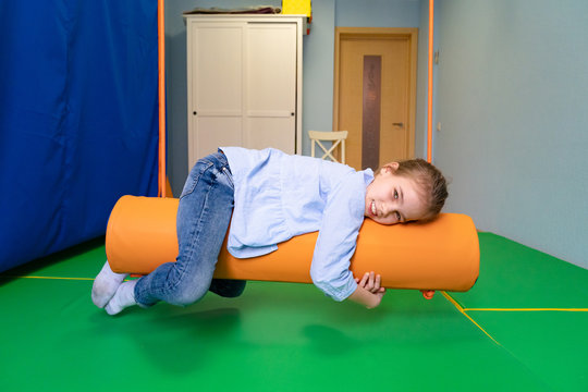 girl on log sensory integration 