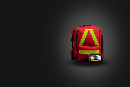 Notfallrucksack 3 Hintergrund Schwarz