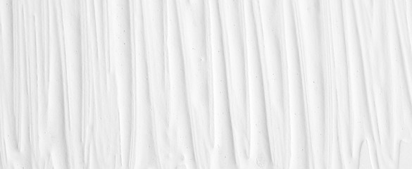 Obraz premium 3 d texture of white paint with handmade brush strokes, decor elements for modern design. Abstract background for screensaver template and wedding card in gray gradient.