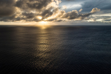 Sunset on the Ocean