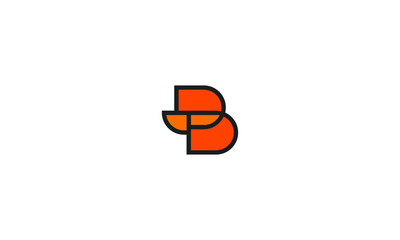logo abstract B