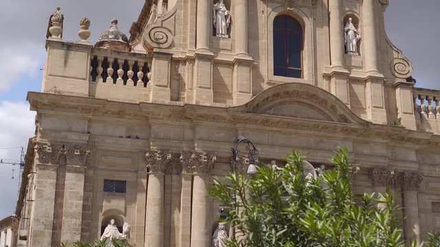 Santa Teresa alla Kalsa baroque church in Palermo, was built in 1686-1700