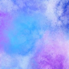Fototapeta na wymiar Bright colorful nebula for business or banner template with water color background. 