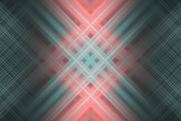 Falling symmetrical straight abstract 3-D rendered beams of bright light. Illustration-background for any kind of project.