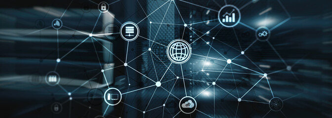 Universal technological background for your project. Web and lines.