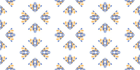 Seamless abstract pattern. Geometric embroidery. Folk ornament. Tribal vector texture.