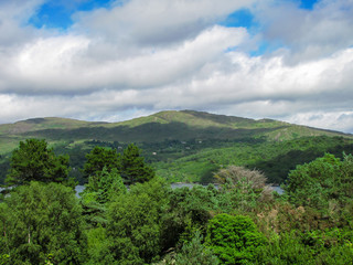 Irish Landscape, Sun and Clouds, Shadows