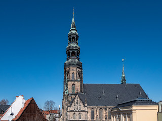 Fototapeta na wymiar St. Marien Kirche Dom in Zwickau 