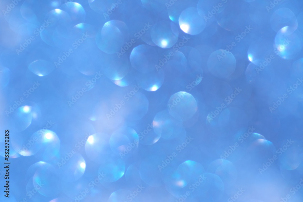 Poster abstract background with bokeh