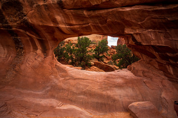 The USA Southwest Arches National Parks are located in eastern Utah, north of the city of Moab in the United States. Its area is 310 km ².