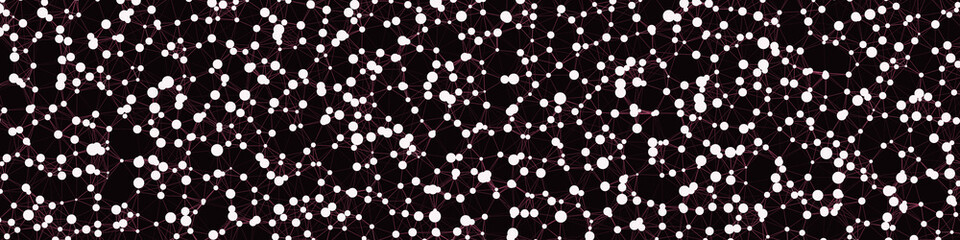 Network Mesh Computation Art background illustration