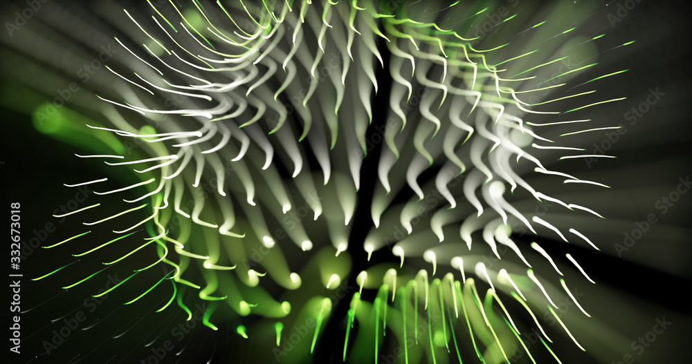 Poster glowing line particles dynamic liquid flow . neon streaming backgrounds. cyber binary. glow abstract