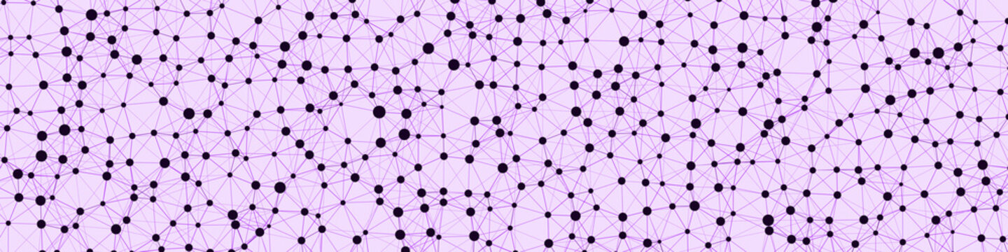 Network Mesh Computation Art background illustration