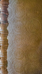 Traditional ornament, Angkor Wat Temple, Siem Reap, Cambodia