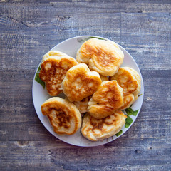 hot, fresh and flavorful pancakes on a plate