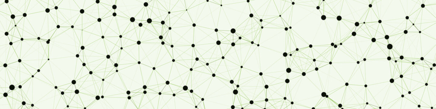 Network Mesh Computation Art background illustration