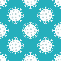 Corona virus background, pandemic medical concept, vector illustration..