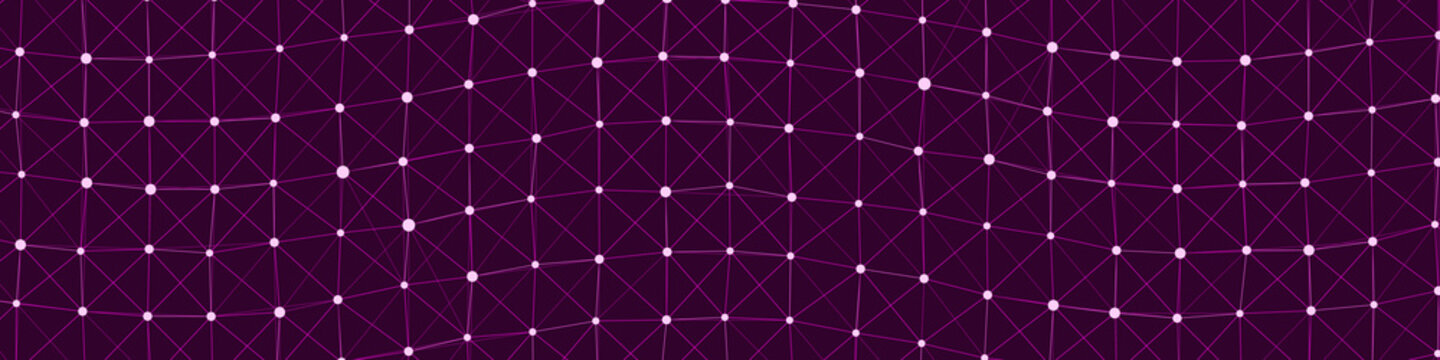Network Mesh Computation Art background illustration