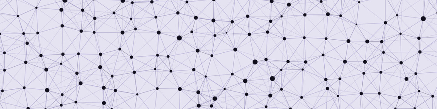 Network Mesh Computation Art background illustration