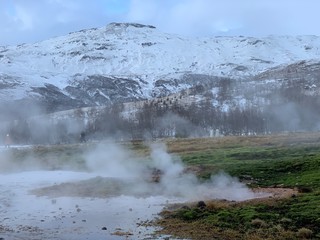 lake in the mountains