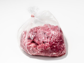 Obraz premium mince in a transparent plastic bag