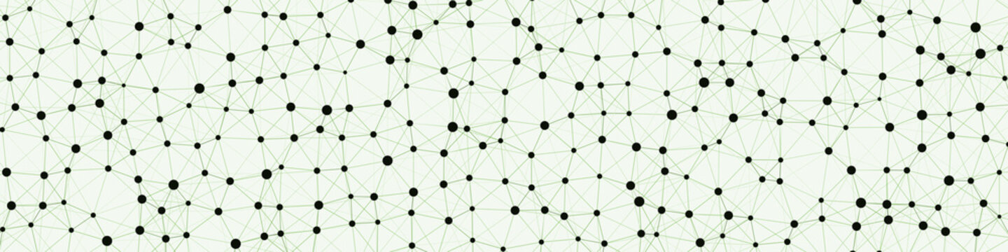 Network Mesh Computation Art background illustration