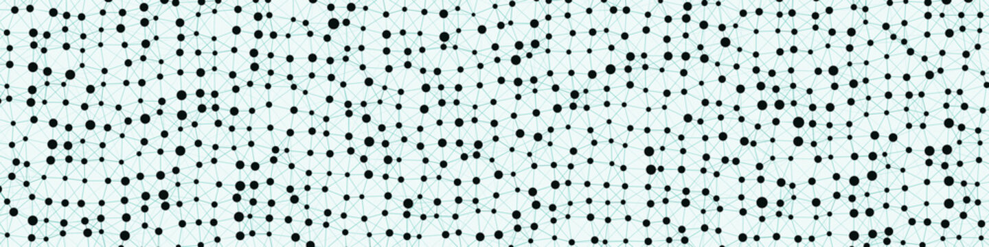 Network Mesh Computation Art background illustration
