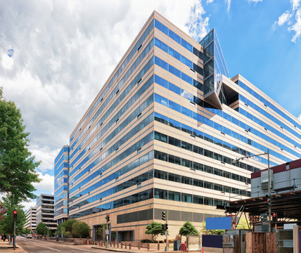 International Monetary Fund Building In Washington DC