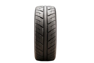 new summer directional tire. Isolate on a white background