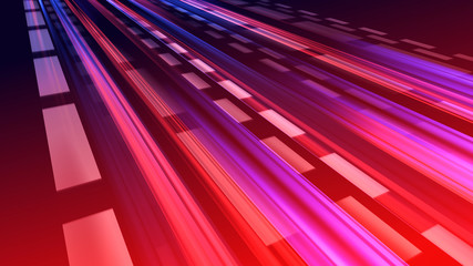 Speed Light Data Network Stream Technology abstract 3D illustration background