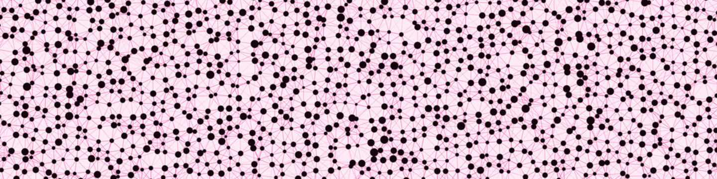 Network Mesh Computation Art background illustration
