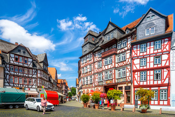 Marktplatz, Butzbach, Hessen, Deutschland 