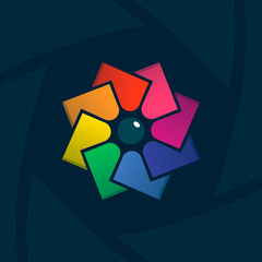 edit logo and icon vector Isolated image