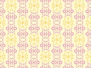 Bright colors of seamless pattern with  geometry and  rhombus.