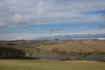 Fototapeta na wymiar Views of Widford, Asthall and Swinbrook near Burford, West Oxfordshire, UK