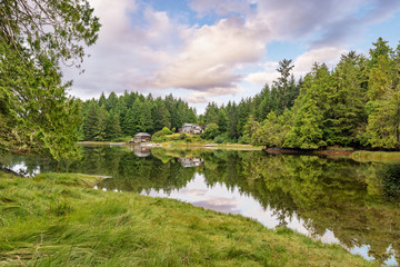 Spring cove in Ucluelet near Tofino, Vancouver island, British Columbia